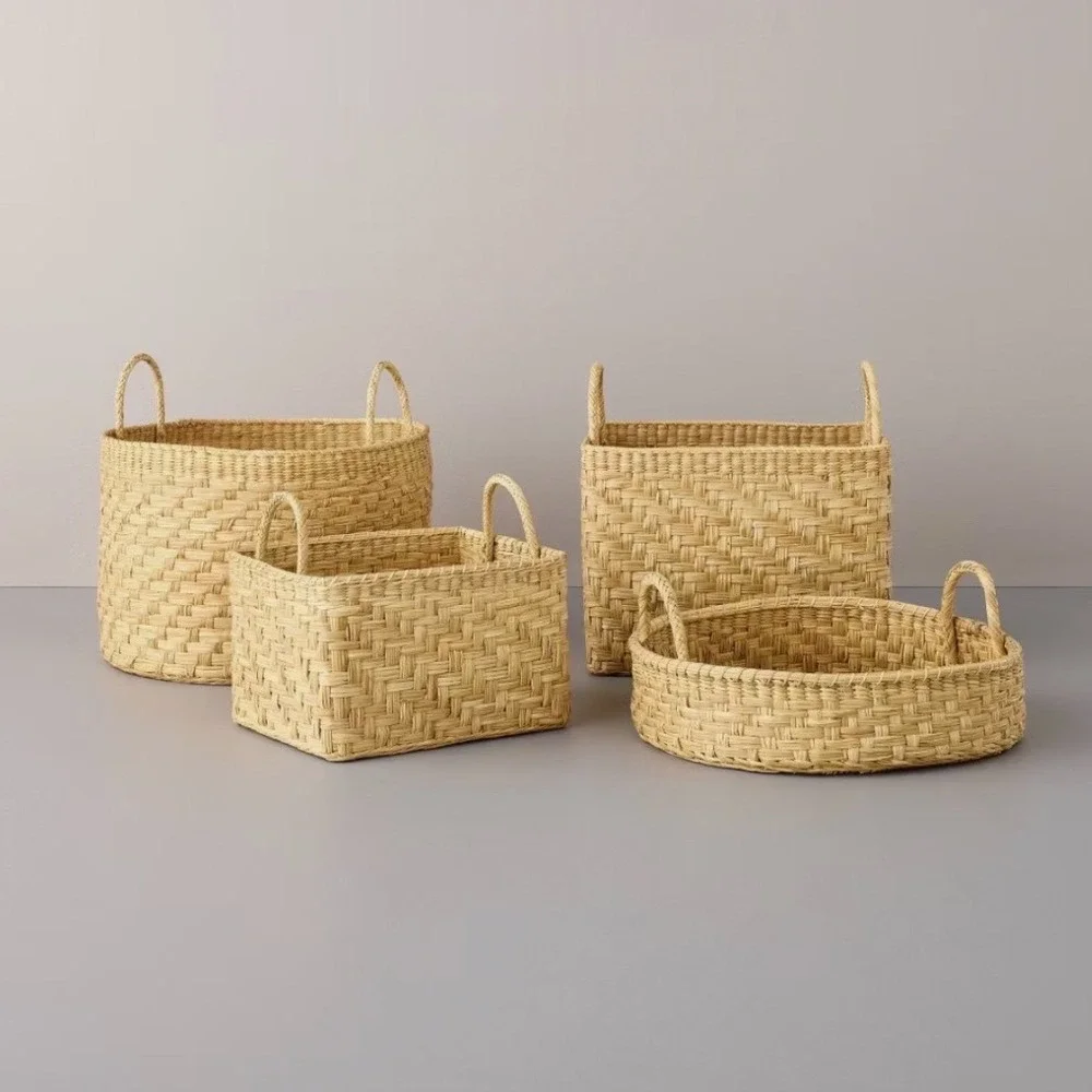 Small Rectangular Woven Storage Basket - Hearth & Hand Magnolia, Target